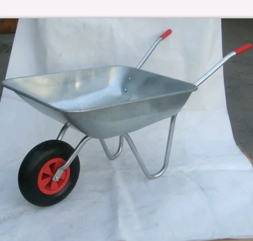 Russia Market Galvanize Heavy duty Wheel barrow WB5204