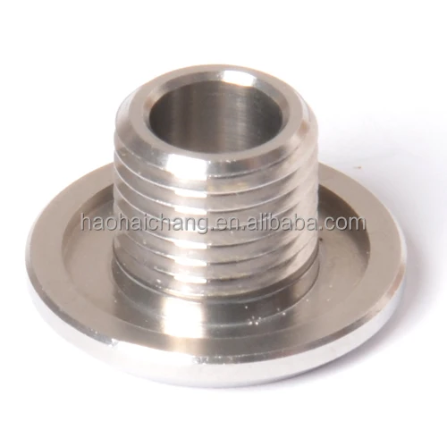 Custom metal stainless steel left hand thread flange bushing