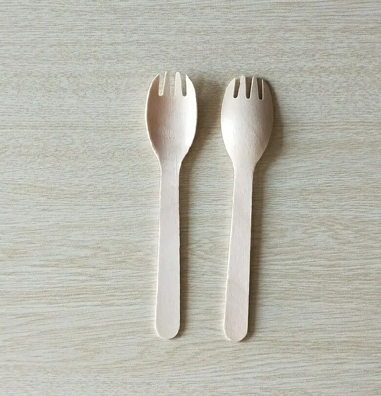 
Набор деревянных столовых приборов одноразовых из Китая/Свадебный деревянный нож/деревянная ложка/деревянная вилка 10 см/14 см/16 см/20 см 