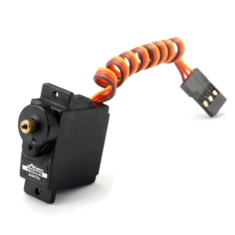  JX servo PDI-1109MG 9g металлическими шестернями и высоким крутящим цифровой Ядро смарт рисунком «Робокар Поли» комплект 180 градусов MG90S sg90 микро