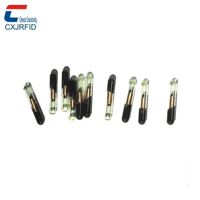 125KHz 134.2KHz rfid glass tags mini rfid microchip tag for dog identification online buy now