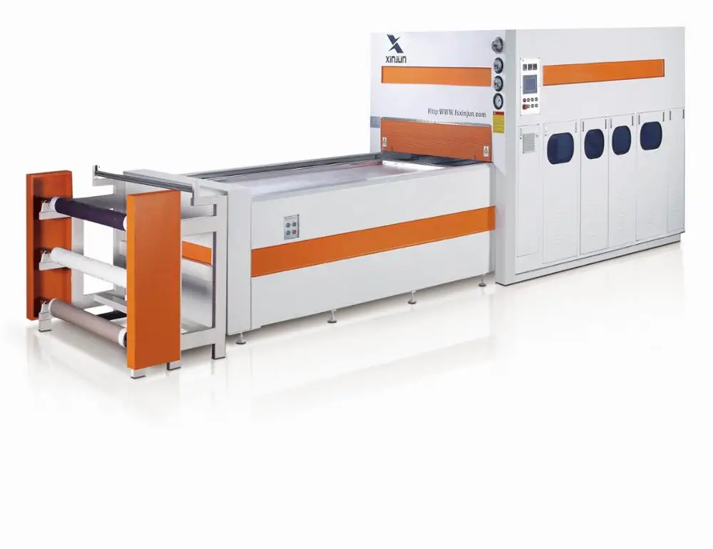 
Automatic positive and negative vacuum membrane press machine 