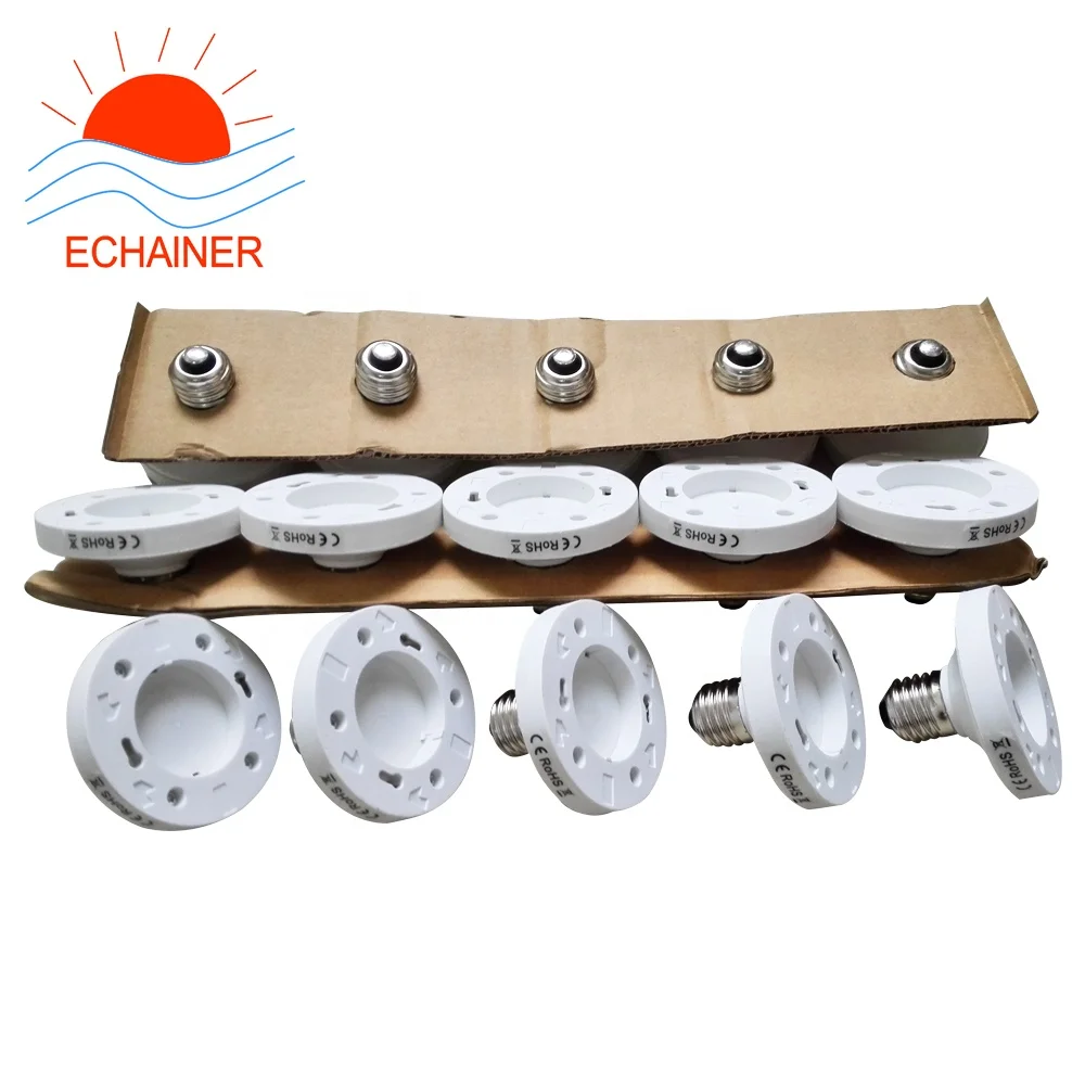 hot sale E27 to GX53 lamp holder socket high quality lamp base screw convertor