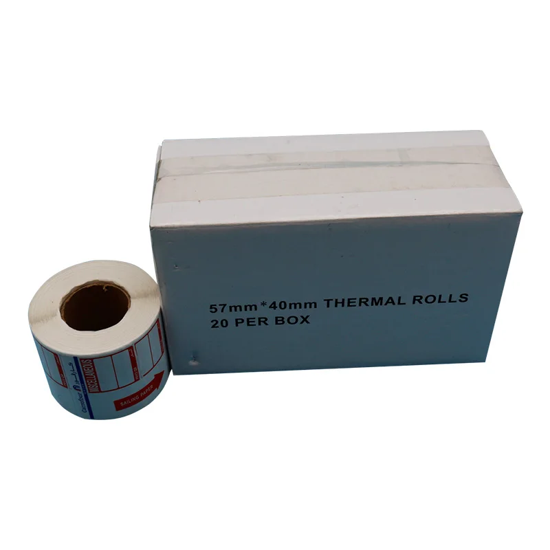 
100x150 250 4x6 60*40 thermal adhesive paper label roll rolls dubai 