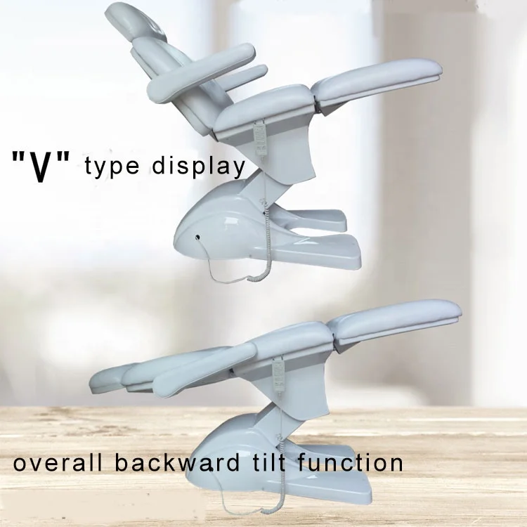 High quality new full body blue facial cosmetic thai electric spa table massage bed