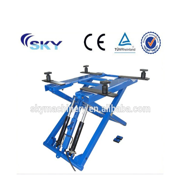 China Supplier LDX-60 auto scissor lift/scissor lift/hydraulic jack system