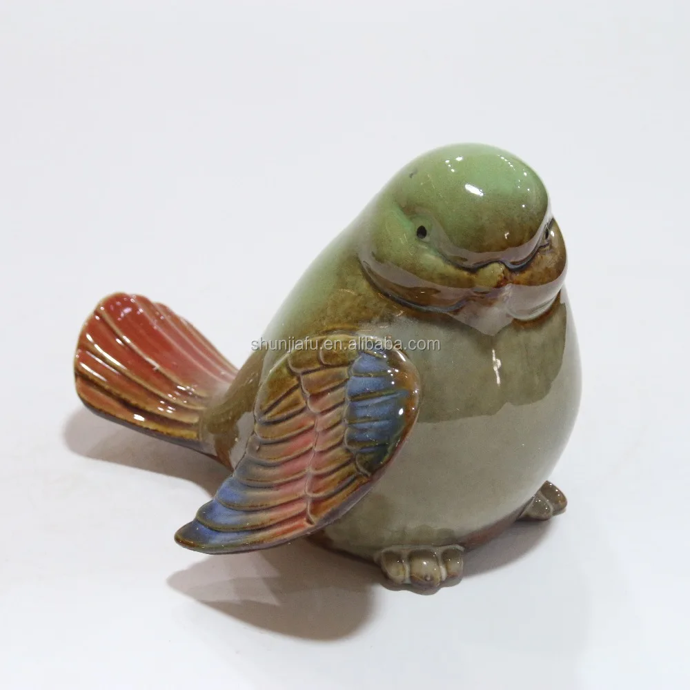 Bird Shaped Ceramic Piggy Bank Money Saving Box For Kids