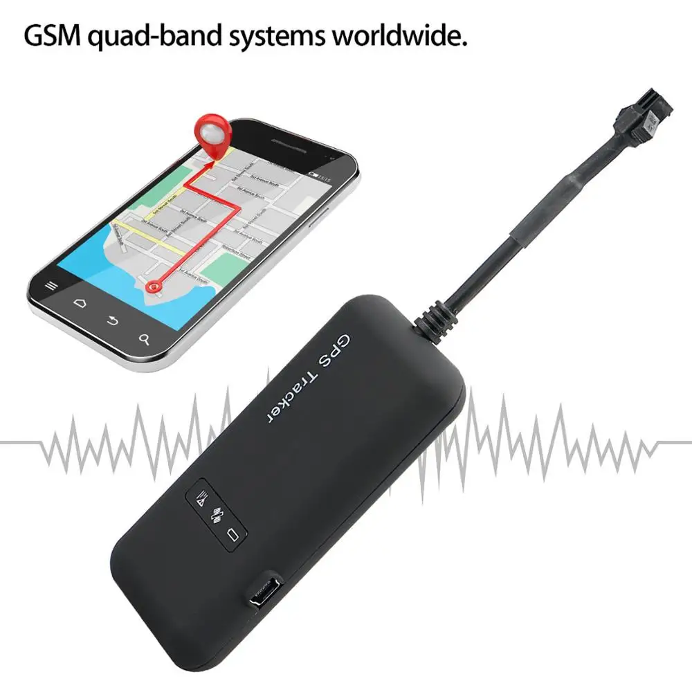 Mini в реальном времени GSM Автомобильный GPS трекер локатор GPRS устройства