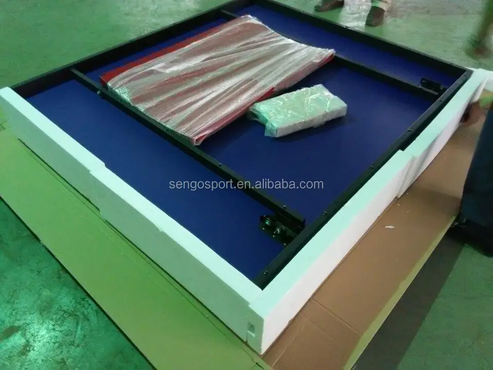 25mm thickness board rainbow shape outdoor table tennis pong table