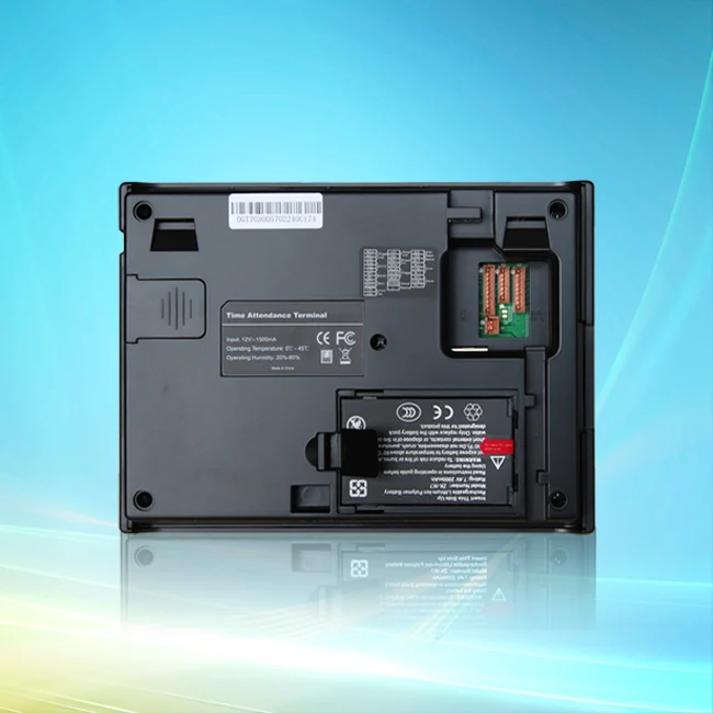 GT200/MF Biometric Fingerprint and Punch card Time Attendance system with Back up Li battery
