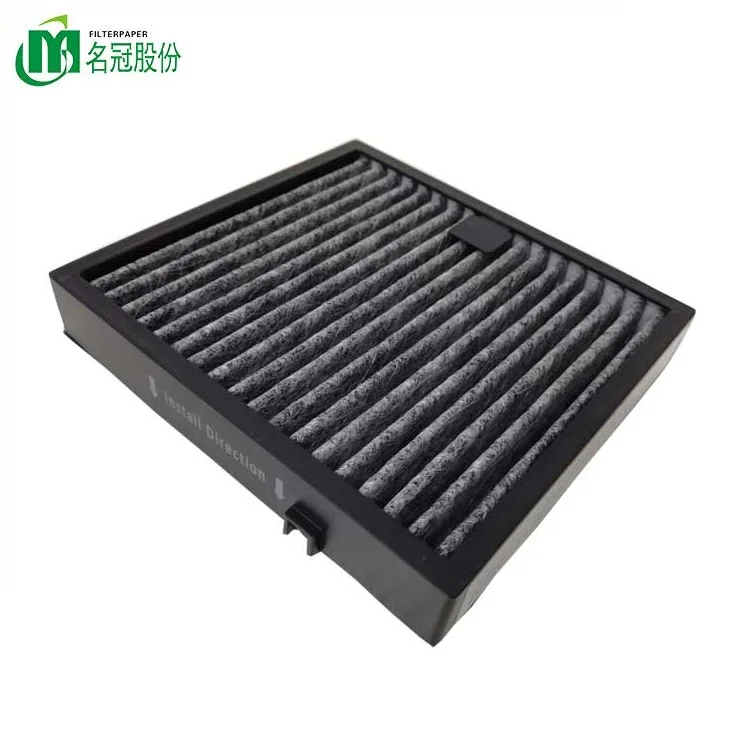 99.97% H13 HEPA Filter Meltblown and Activated Carbon Non-woven Composite Air Filter for Car Air Conditioner