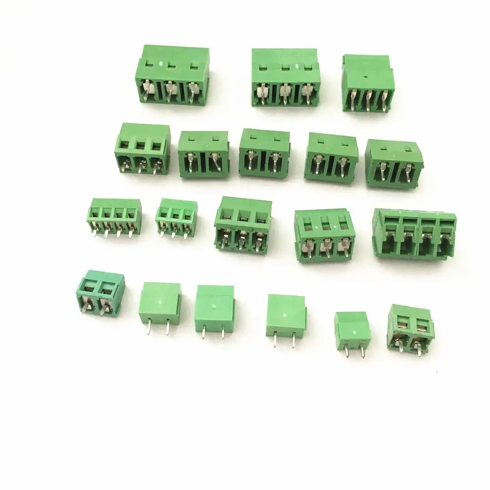 car high quality Straight pin 300V 16A 2 3 4 5 6 8 10 Pin spacing 2.54mm 3.5mm 3.81mm,5.0mm 5.08mm PCB Screw Terminal Block