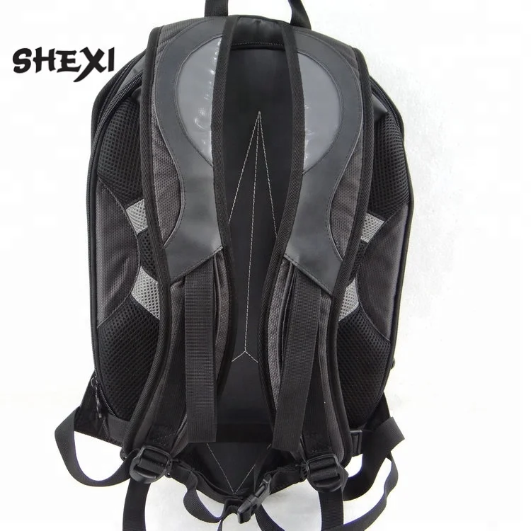 
2018 factory sale fashionable practical carbon fiber Motorcycle backpack Bag 
