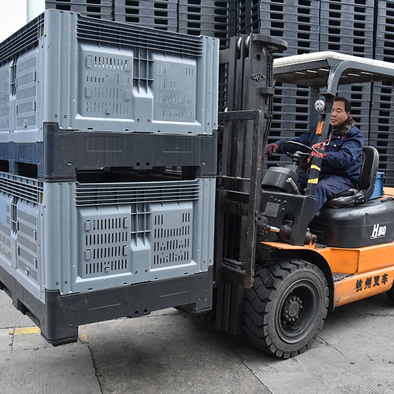 Collapsible Ventilated Agricultural Bins For Apple/Onion/Tomato/Mangos