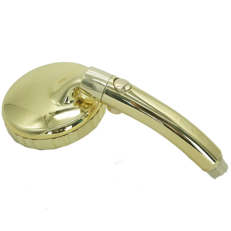 Хромированная Лейка для Дождевого душа из АБС-пластика с кнопкой остановки воды