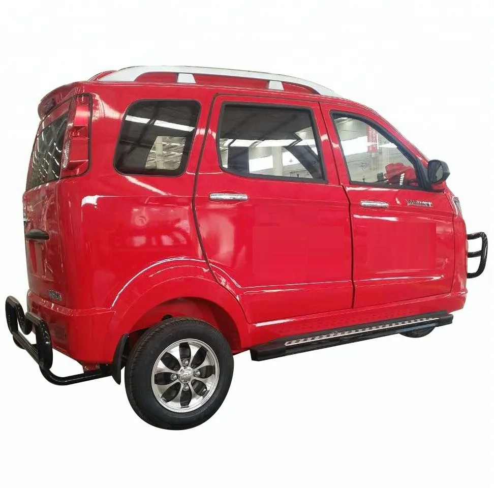 3-Wheel Close Cabin adult Tricycle Motorcycle Passenger