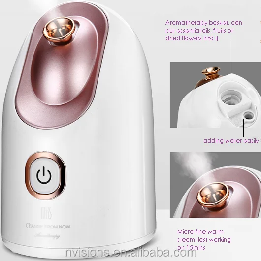 Best Design Mini Aroma Essential Oils Warm Facial Steamer NV8308
