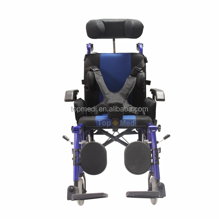 2018 new product used pediatric Children manual cerebral palsy reclining aluminum wheelchair wheelchairs