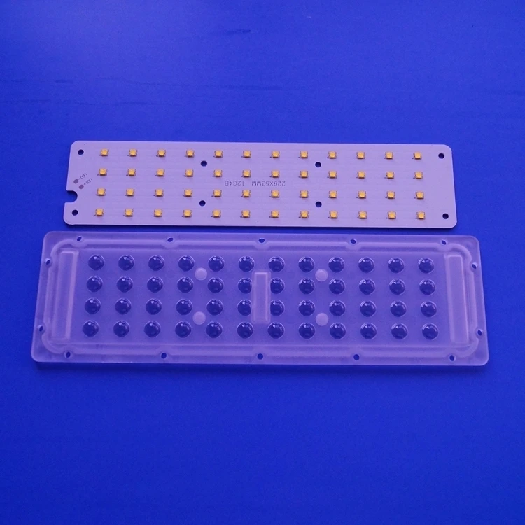 4x12 48 Вт 3030 / 3535 SMD светодиодный объектив для уличного освещения