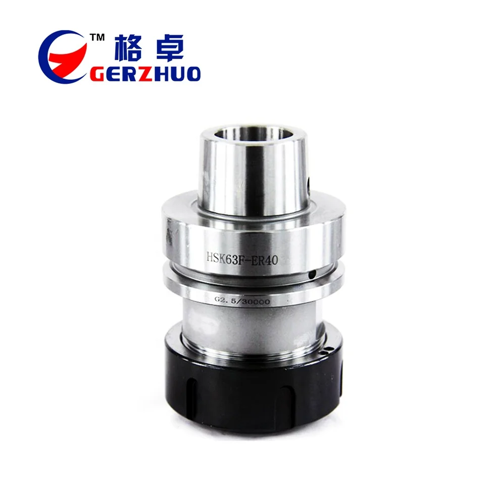 Держатель для фрезерного станка с ЧПУ HSK63F ER40, держатель для фрезерного станка HSK