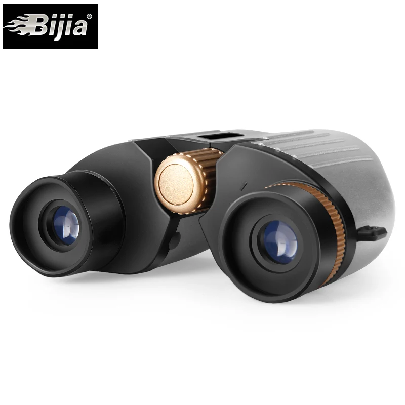 BIJIA 10x22 waterproof portable folding binocular for children