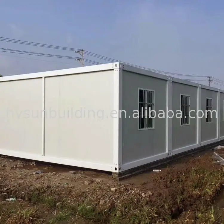 Portable cheap container house canteen house plastic board with long life
