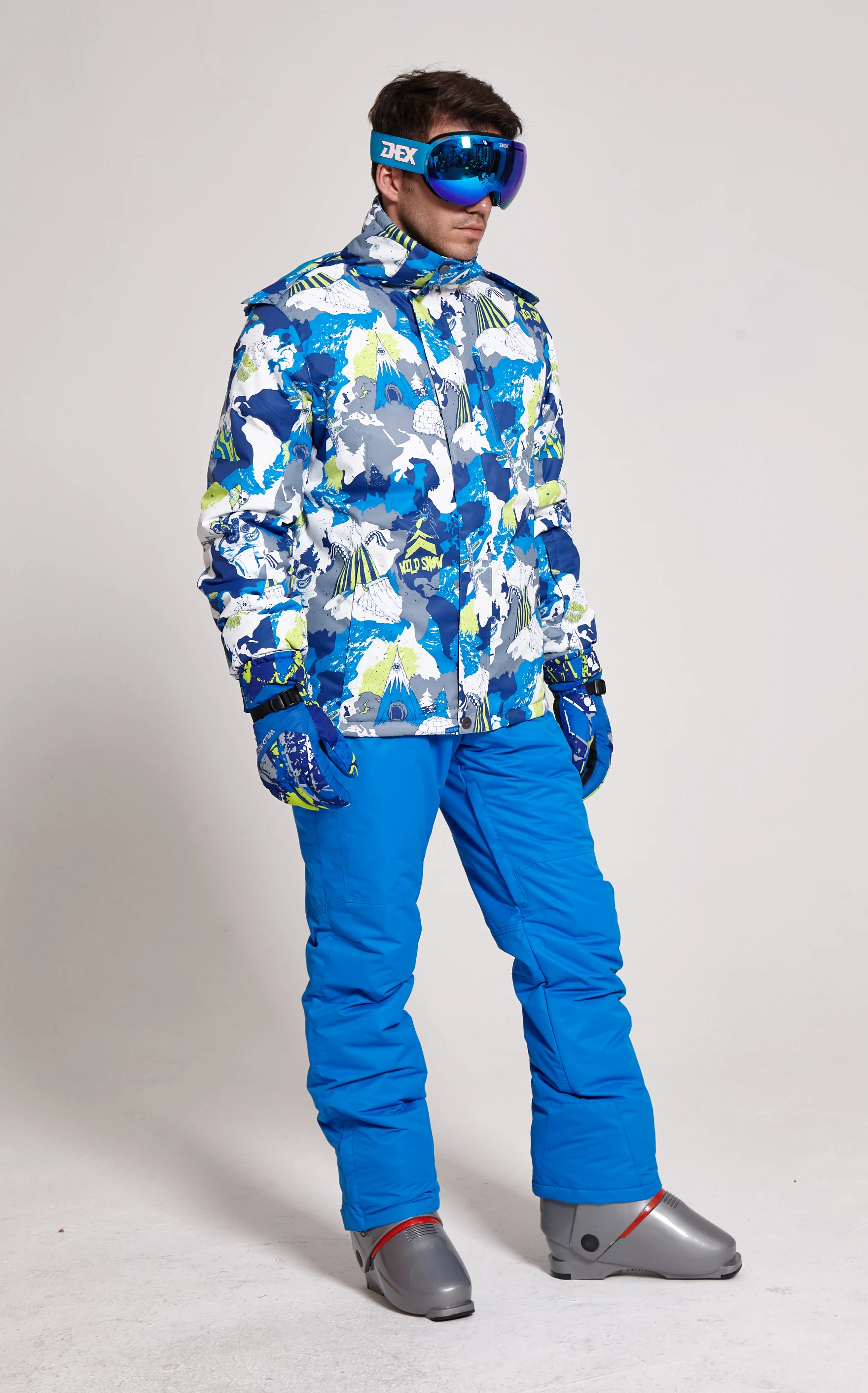 
Mens Ski Jacket Waterproof Outdoor Snowboard Clothes 