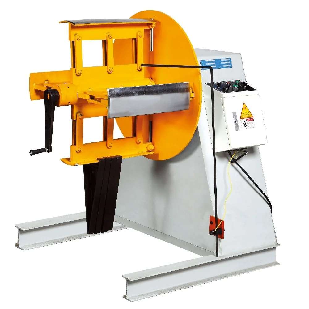 
Automatic Electric Steel Coil Uncoiling Machine for Sale 