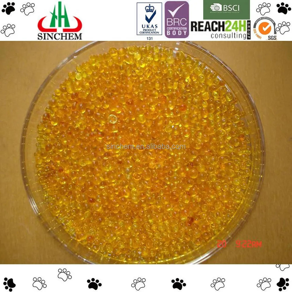 cobalt chloride free orange indicating silica gel