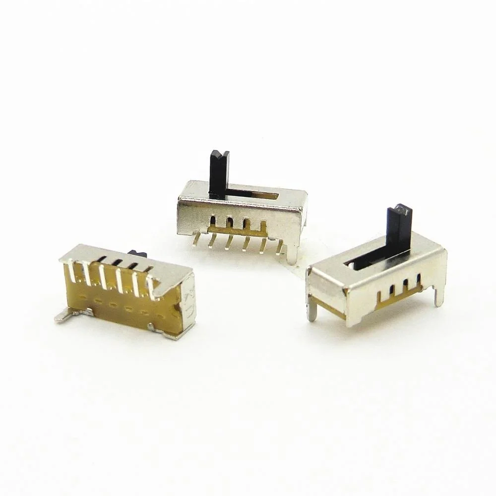 1 pole 4 throw smt mini wiring slide switch 6 pin 1p4t