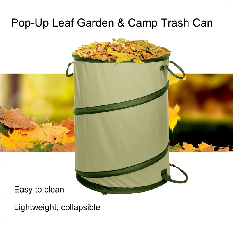 Collapsible Garden Bag Eco-friendly Garden Leaf Collector Bag
