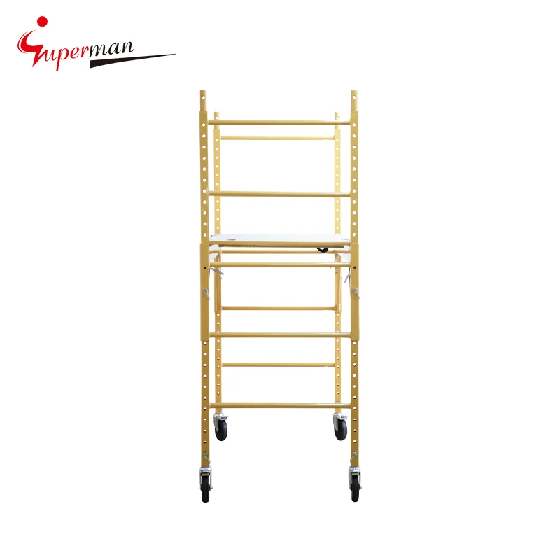 Low MOQ Movable Portable Multi Function Mobile Baker Scaffold H Frame Scaffolding