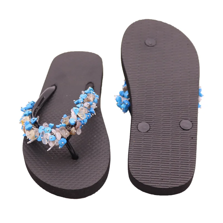 AN-CF-108 Free Samples PVC Straps EVA Sole Women Sandals Flip Flops Women