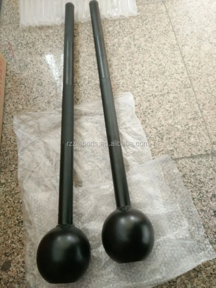 Fitness steel gym macebell for exercises