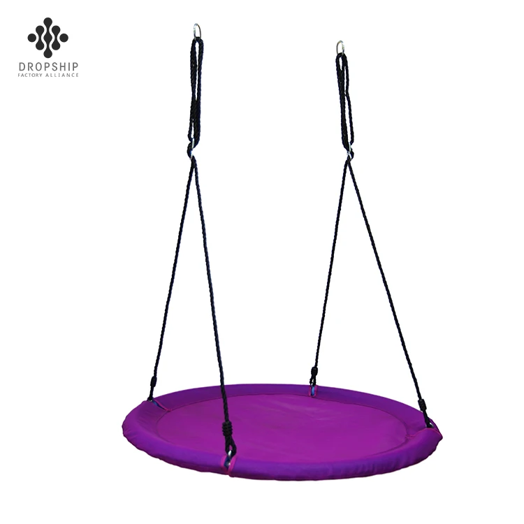 SA-072  New 2023 inventions indoor best accessoriesfor swing sets backyard platform children plastic garden saucer swing