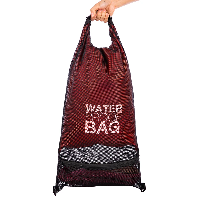 
promotional beach swimming wet dry separate bags 