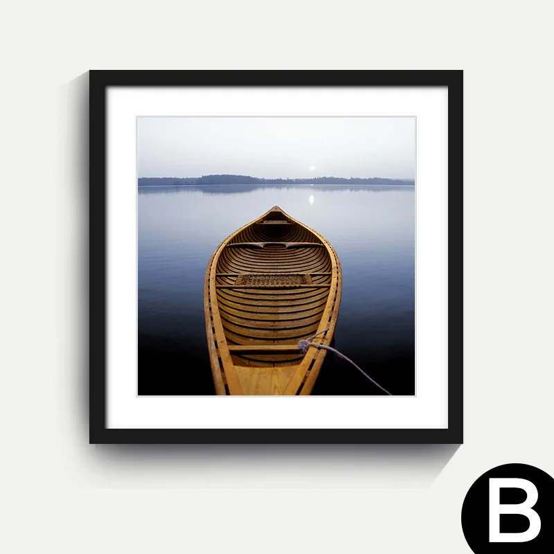 Customizable Chinese Modern Beautiful House landscape painting