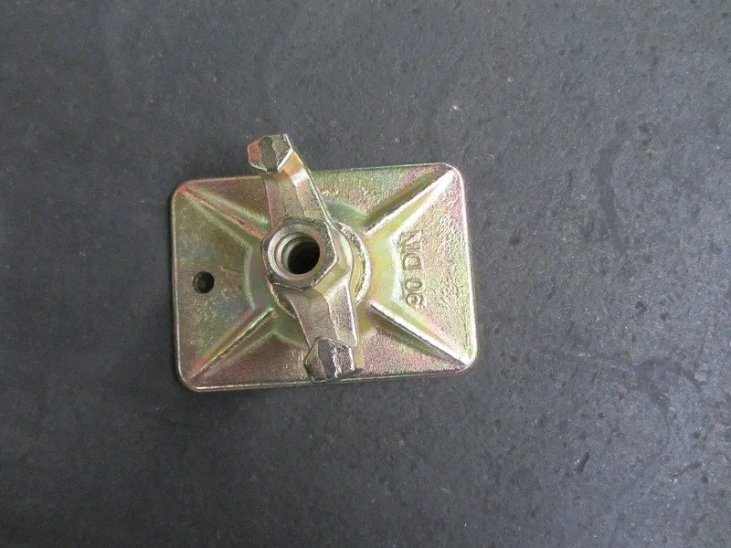 Forged Doka Formwork Scaffolding Nut Construction Concrete Tie Rod Forging  Wing Nut