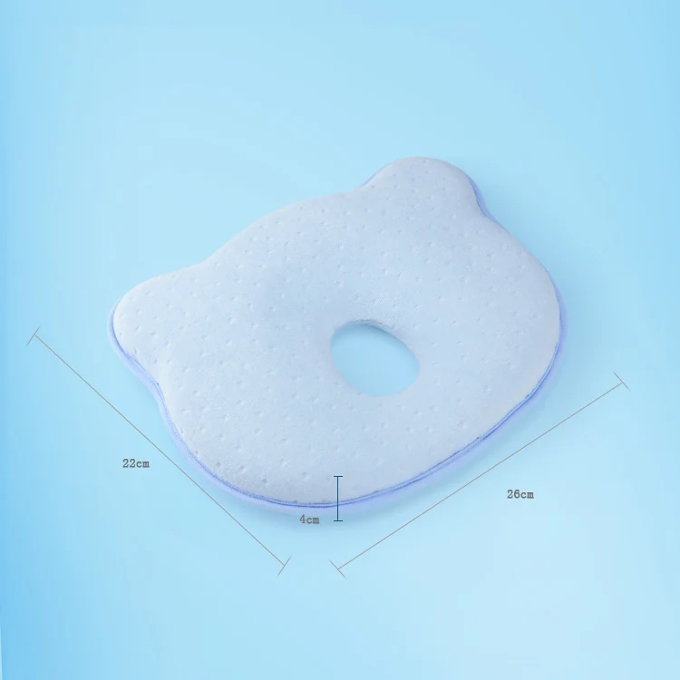 No Odor Memory Foam Baby Flat Head Pillow Baby Pillow