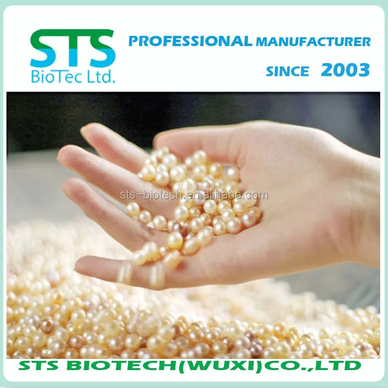high quality cosmetic and food grade pearl powder free sample from GMP factory