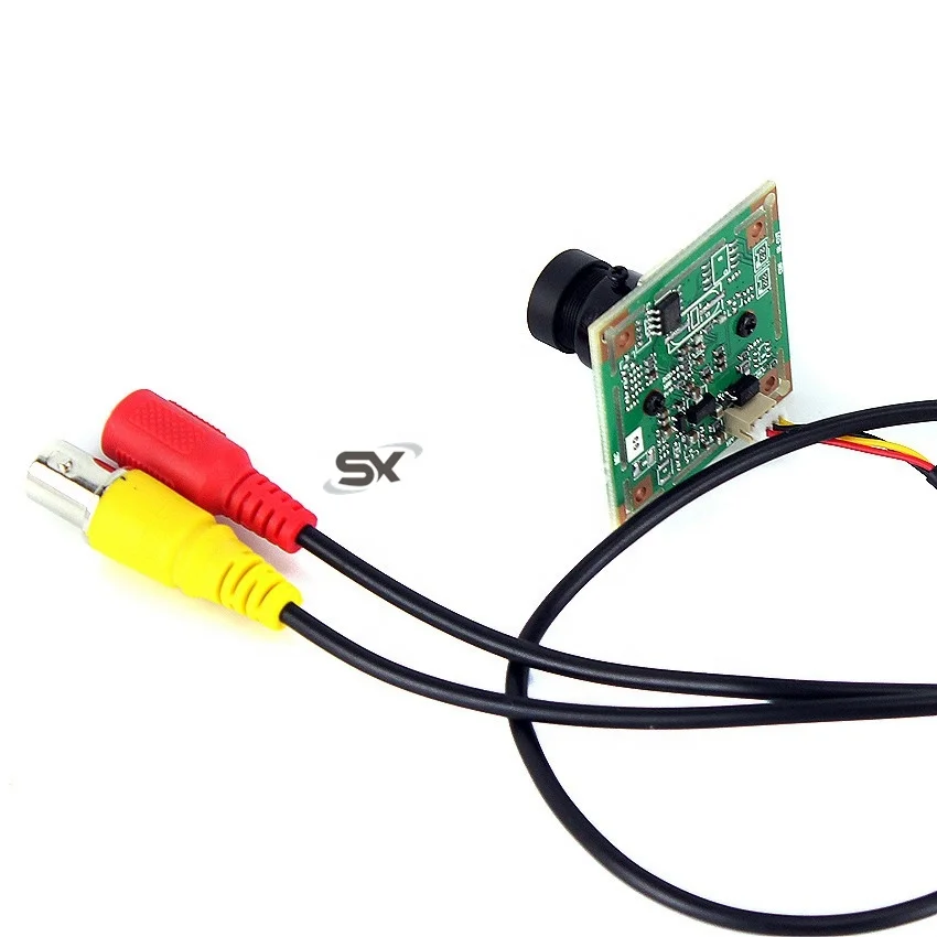 7040 700tvl CMOS color hd board cctv mini camera 700tvl cctv camera with 3.6mm lens with lens mount and  cable security camera