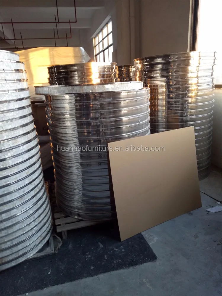 DH-824 Newest fashion elegance marble round dining table malaysia