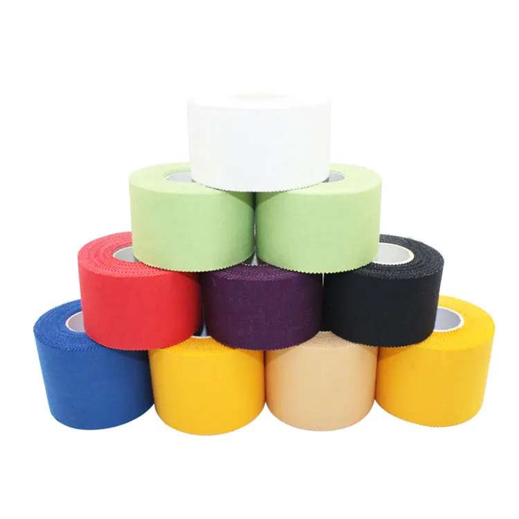 Medical zinc oxide tape hypo-allergenic adhesive tape cotton rigid athletic sports strapping tape