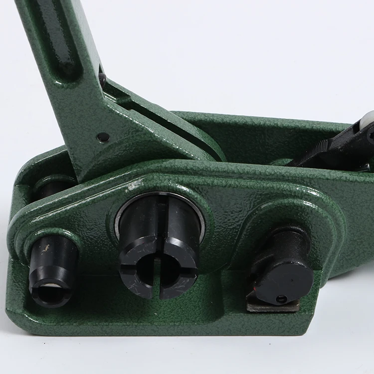 Steel strapping tensioner sealer crimping tool terminal