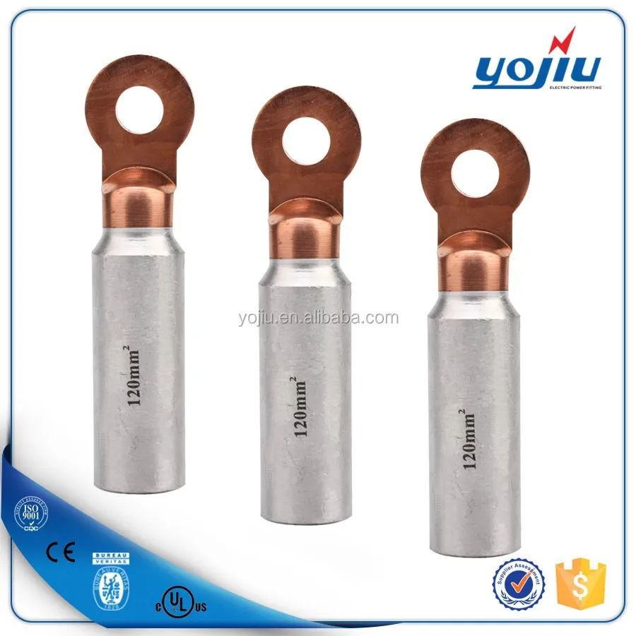 Самый популярный продукт CAS/DTL-2 биметаллические lug кабельный наконечник наконечники разъема алюминий медь разъем