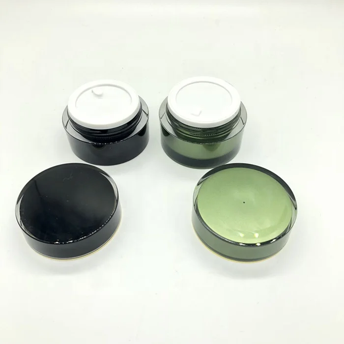 15g 30g 50g acrylic cream jar / plastic round jar with line / eye cream container for skin care