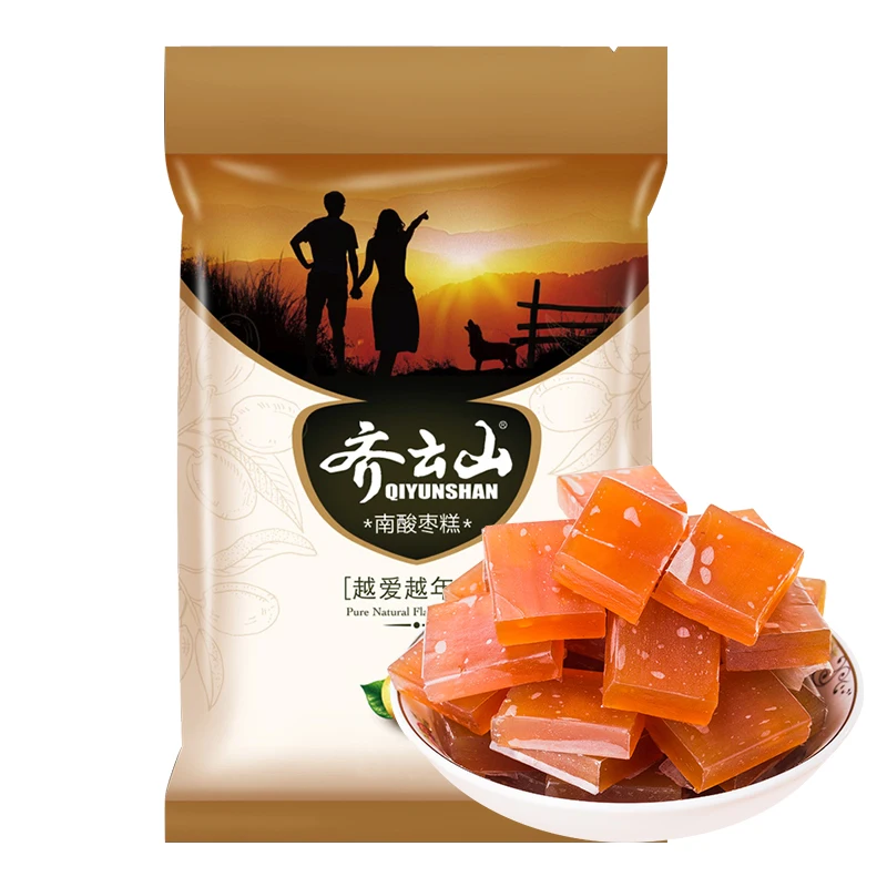 
Healthy Chinese jujube gummy fruit cake snack 