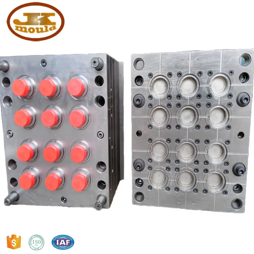 Plastic injection cap mould 28mm bottle cap mold customer reviews
