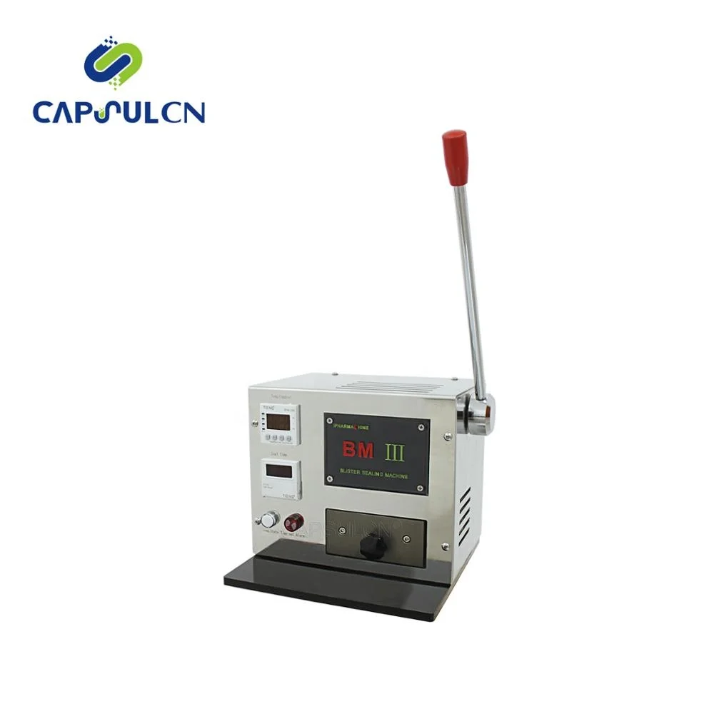 
BM-III Semiautomatic Capsule Pill Blister Strip Packing Machine 