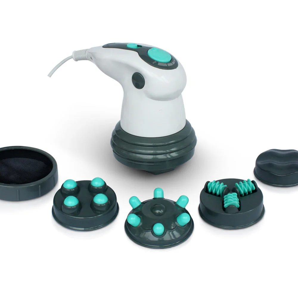 Высококачественный антицеллюлитный массажер 4 в 1 для ухода за телом, вибрирующий массажер для похудения тела, многофункциональный массажер